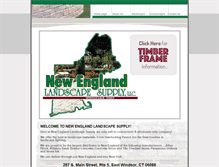 Tablet Screenshot of newenglandlandscapesupply.com